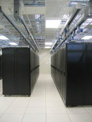 A Greenfield Data Center In Northern Illinois, Designed By Esd, Utilizes Overhead Modular Power