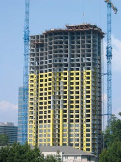 With Attention To Moisture And Air Infiltration, More Envelopes Are Using Air Barriers Over Water Resistant Sheathing (above) With Attention To Moisture And Air Infiltration, More Envelopes Are Using Air Barriers Over Water Resistant Sheathing (above)