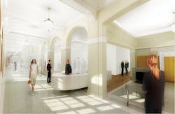 Lobby of the Wayne N. Aspinall Federal Building and U.S. Courthouse, Grand Junction, Colo., a $14.3 million, ARRA-funded GSA mod Lobby of the Wayne N. Aspinall Federal Building and U.S. Courthouse, Grand Junction, Colo., a $14.3 million, ARRA-funded GSA mod