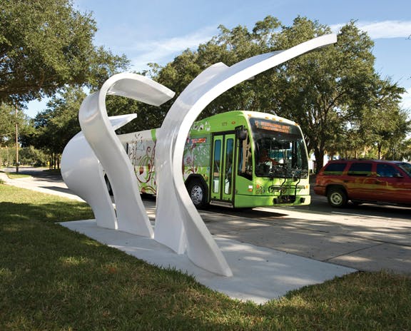 In Orlando, Sculpture Can Be Found In Unexpected Places