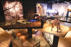 The Past Worlds Terrace at the Natural History Museum of Utah, a $103 million, 163,000-sf LEED Gold research museum with 1.2 mil The Past Worlds Terrace at the Natural History Museum of Utah, a $103 million, 163,000-sf LEED Gold research museum with 1.2 mil