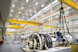 The Siemens Gas Turbine manufacturing plant and office complex, Charlotte, N.C. The 489,905-sf was designed by GNF Architects an The Siemens Gas Turbine manufacturing plant and office complex, Charlotte, N.C. The 489,905-sf was designed by GNF Architects an