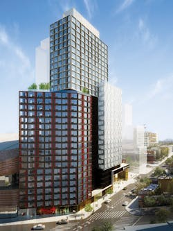 SHoP Construction is project integrator for the B2 Modular High Rise Housing @ Atlantic Yards, the first of three new residentia SHoP Construction is project integrator for the B2 Modular High Rise Housing @ Atlantic Yards, the first of three new residentia
