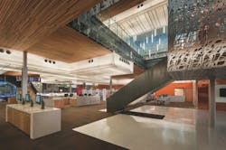 The South Mountain Community Library, a joint venture of Maricopa Community Colleges and the city of Phoenix, contains a 200-sea The South Mountain Community Library, a joint venture of Maricopa Community Colleges and the city of Phoenix, contains a 200-sea