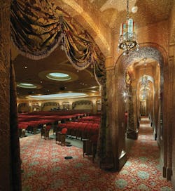 The Paramount Theatre of Cedar Rapids, Iowa, was heavily damaged by flooding in 2008, with water inundating underground levels and rising nearly eight feet on the main floor. A team including KJWW Engineering Consultants and Ryan Companies revived the 1928 venue in 2012, incorporating modern amenities for performers and audiences. PHOTO: MAINSTREET STUDIO The Paramount Theatre of Cedar Rapids, Iowa, was heavily damaged by flooding in 2008, with water inundating underground levels and rising nearly eight feet on the main floor. A team including KJWW Engineering Consultants and Ryan Companies revived the 1928 venue in 2012, incorporating modern amenities for performers and audiences. PHOTO: MAINSTREET STUDIO