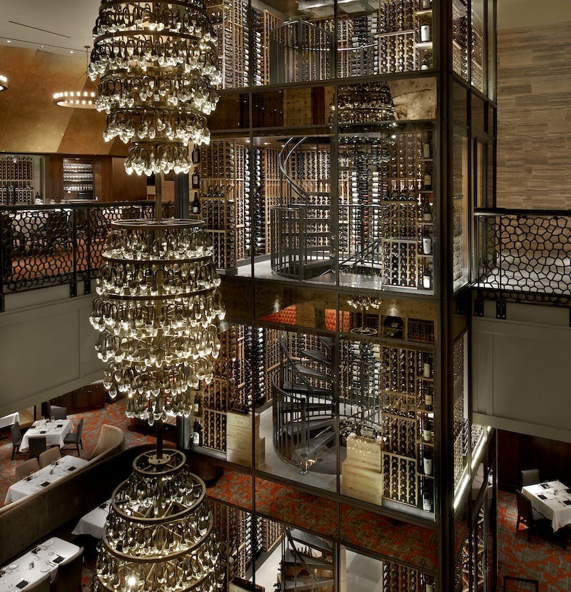 Del Frisco's Double Eagle Steak House, Chicago; Courtesy Shawmut Design and Construction