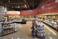 Created by api(+) through renovation of an existing store, Yummy Market brings European-style shopping to suburban Toronto. The new 50,000-sf market includes a kitchen for prepared foods, bakery/patisserie, deli, butcher shop, fishmonger, juice bar, caf, flower shop, self-serve bulk foods, and an extensive array of imported specialties. Photo: Anthony Gomez/A.G. Photography Created by api(+) through renovation of an existing store, Yummy Market brings European-style shopping to suburban Toronto. The new 50,000-sf market includes a kitchen for prepared foods, bakery/patisserie, deli, butcher shop, fishmonger, juice bar, caf, flower shop, self-serve bulk foods, and an extensive array of imported specialties. Photo: Anthony Gomez/A.G. Photography