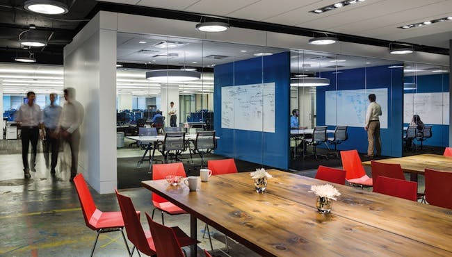 Since trading traditional closed cubicles for an open, transparent layout, software developer Appian reports a positive change i