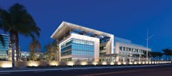 The Naval Hospital at Camp Pendleton replaces an outmoded hospital on the base. The 500,000-sf facility has 96 outpatient proced The Naval Hospital at Camp Pendleton replaces an outmoded hospital on the base. The 500,000-sf facility has 96 outpatient proced
