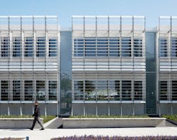 The 44,640-sf Iowa Utilities Board/Office of the Consumer Advocate Building in Des Moines, completed in 2011, earned AIA Committ The 44,640-sf Iowa Utilities Board/Office of the Consumer Advocate Building in Des Moines, completed in 2011, earned AIA Committ