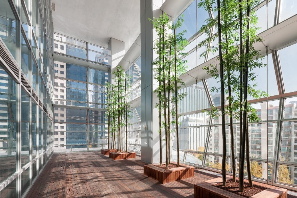 Head offices for the Federation of Korean Industries. Photo: courtesy Adrian Smith + Gordon Gill Architecture