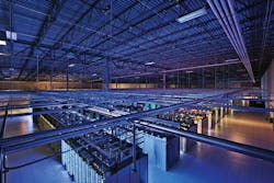 Googles data centers include this massive server room in Council Bluffs, Iowa. The company operates some 900,000 servers in abo Googles data centers include this massive server room in Council Bluffs, Iowa. The company operates some 900,000 servers in abo