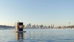 Floating sauna, mobile dental trailer, and Christmas market huts among this year's best small projects Floating sauna, mobile dental trailer, and Christmas market huts among this year's best small projects