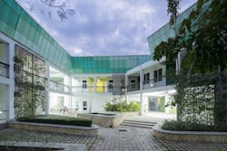 Best of healthcare design for 2019, GHESKIO Tuberculosis Hospital, Port-au-Prince, Haiti | MASS Design Group, Photo: Iwan Baan, courtesy AIA Best of healthcare design for 2019, GHESKIO Tuberculosis Hospital, Port-au-Prince, Haiti | MASS Design Group, Photo: Iwan Baan, courtesy AIA