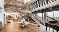 Lobby of Arbor Terrace at Fulton (Md.), designed by BCT Architects Lobby of Arbor Terrace at Fulton (Md.), designed by BCT Architects