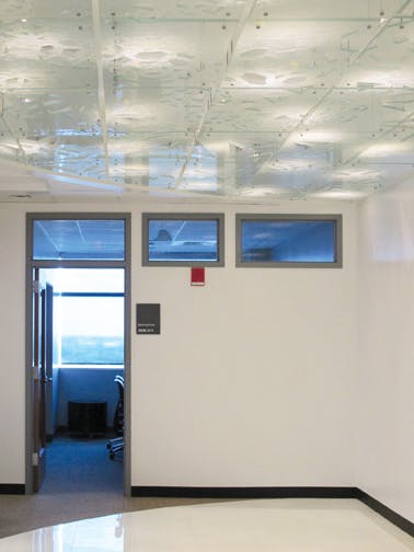 University of Texas Health Science Center elevates ceiling design with