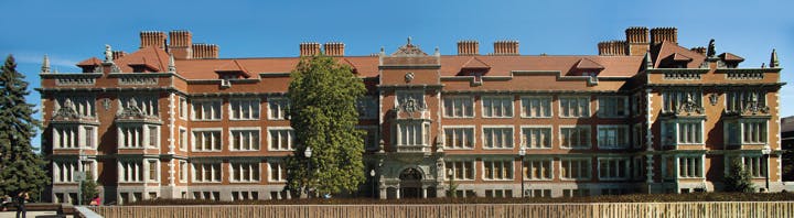 Nearly 400 traditionally styled, high-performance, low-maintenance windows with double-pane insulating glass were installed in t