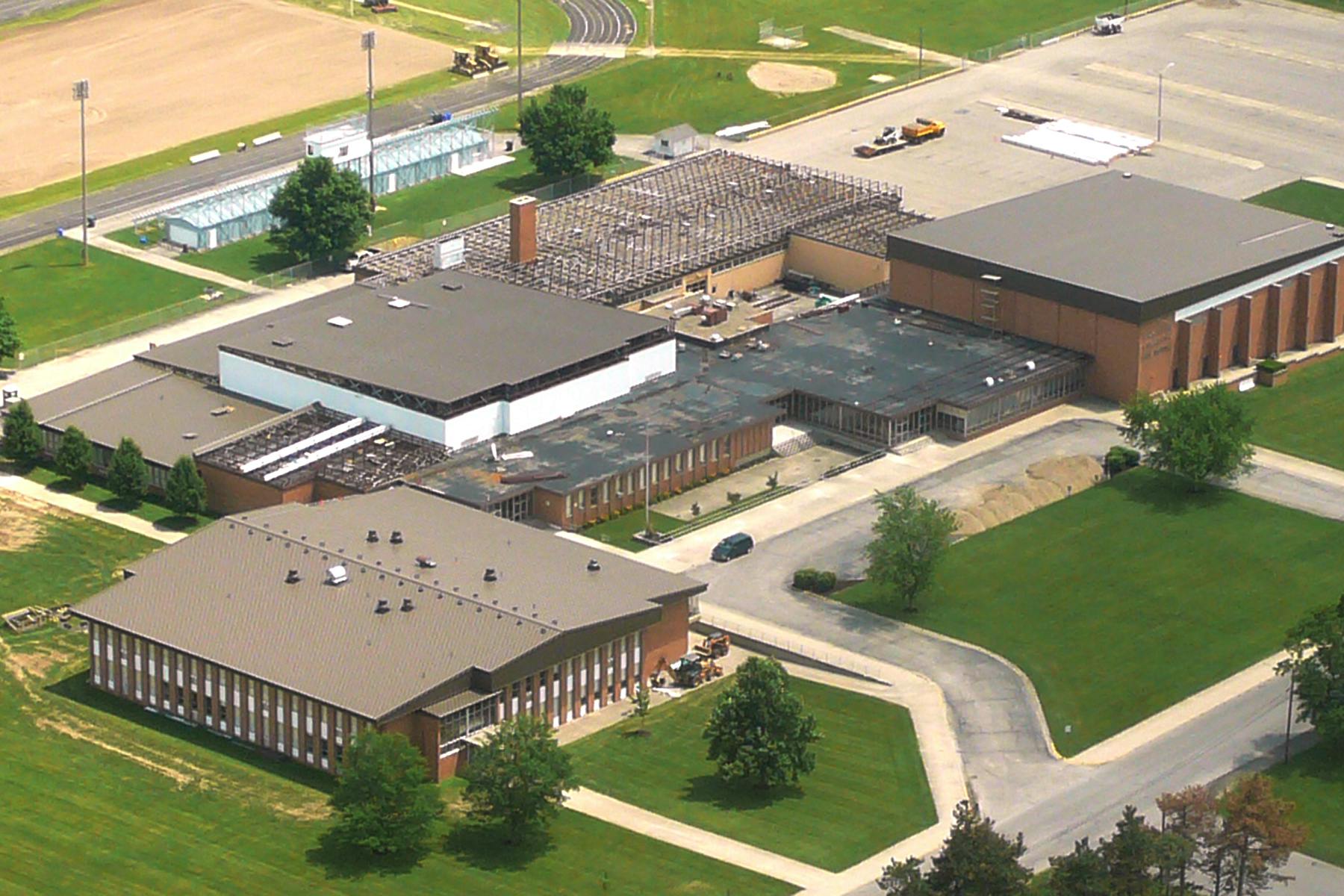 The Mbci Nu Roof Retrofit Roof System Was Installed Over The Existing Roofs Framing Members To Create A Sloped Plane