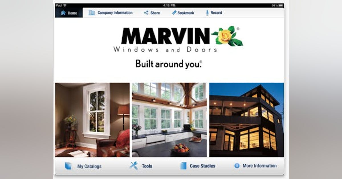 The Marvin Windows and Doors Catalog Building Design+Construction