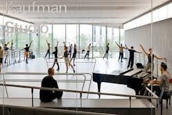 New Glass Walls Make Dancers At The Glorya Kaufman Dance Studio Visible To Neighbors New Glass Walls Make Dancers At The Glorya Kaufman Dance Studio Visible To Neighbors