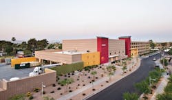 The Edwin and Nancy Van Brunt Central Energy Plant, which powers the entire 34-acre campus at Phoenix Childrens Hospital, was b The Edwin and Nancy Van Brunt Central Energy Plant, which powers the entire 34-acre campus at Phoenix Childrens Hospital, was b