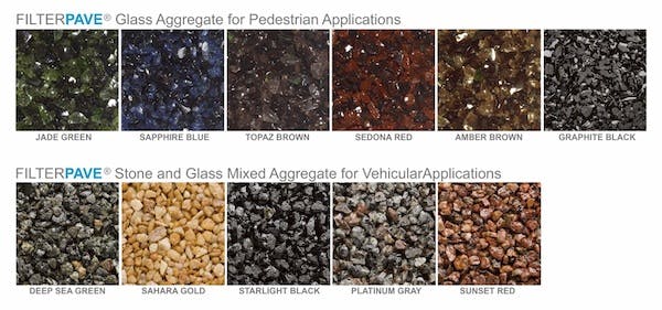 Filter Pave Products Products Now Offers Its Line Of Poured In Place Pervious Pavement Products In Several New Colors