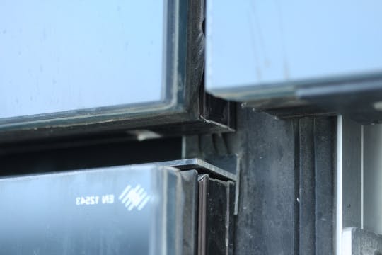 The major faade renovation at the University of Birmingham involves a building constructed in 1966 designed by Sir Philip Dowso