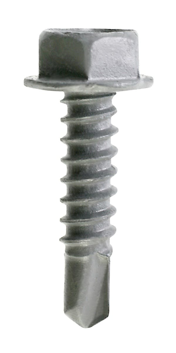 XEQ self-drilling screw for exterior metal applications undergoes dual-hardness heat treatment for more ductility