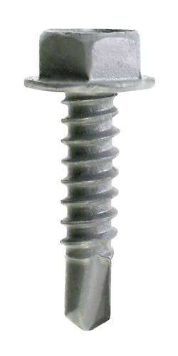 XEQ self-drilling screw for exterior metal applications undergoes dual-hardness heat treatment for more ductility XEQ self-drilling screw for exterior metal applications undergoes dual-hardness heat treatment for more ductility