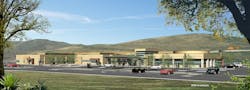 Tehachapi project rendering courtesy of SWA Architects Tehachapi project rendering courtesy of SWA Architects