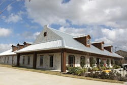 A Custom Metal Building Serves As The Home Of Ron Cleveland Construction Company And Keller Williams Realty In Beaumont, Texas A Custom Metal Building Serves As The Home Of Ron Cleveland Construction Company And Keller Williams Realty In Beaumont, Texas