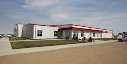 High Plains Equipment sells and services Case IH agricultural equipment at its new 38,117 square-foot metal building in Devils L High Plains Equipment sells and services Case IH agricultural equipment at its new 38,117 square-foot metal building in Devils L