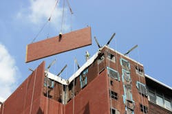 28 lbs. per sf SLENDERWALL panels 28 lbs. per sf SLENDERWALL panels