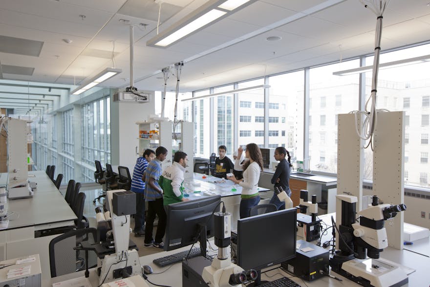 The University of WisconsinMadison teamed up with the Morgridge Institute for Research to build the Wisconsin Institutes for Di