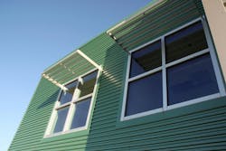 For the Doolittle Maintenance Facility, SAFTI FIRST provided 60 minute, fire resistive wall openings in the exterior using Super For the Doolittle Maintenance Facility, SAFTI FIRST provided 60 minute, fire resistive wall openings in the exterior using Super