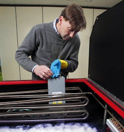 Immersive cooling systems use a liquid instead of air to cool the servers. The basic idea is to submerge the motherboards in tan Immersive cooling systems use a liquid instead of air to cool the servers. The basic idea is to submerge the motherboards in tan