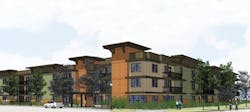 With 57 units in Phase 1 of the project, Orchards at Orenco in Hillsboro, Ore., is the largest precertified Passive House buildi With 57 units in Phase 1 of the project, Orchards at Orenco in Hillsboro, Ore., is the largest precertified Passive House buildi