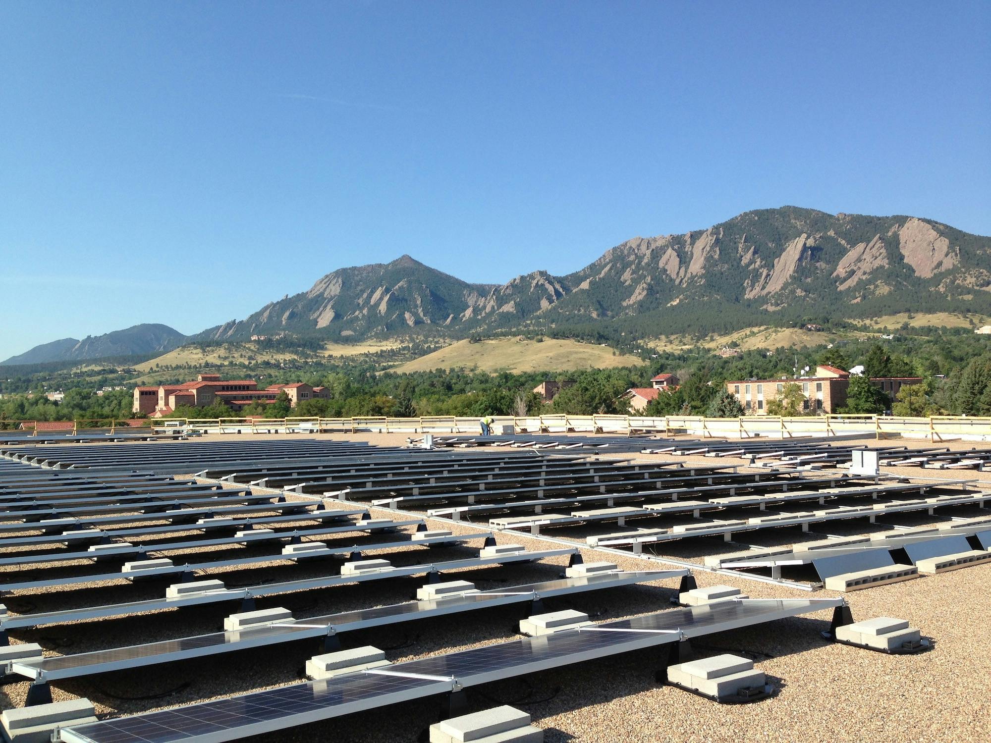UC Boulder, Coors Event Center 290.44 kW. Photo: Panasonic Eco Solutions