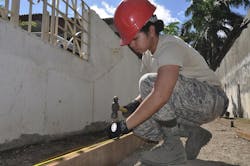 One female contractor gets vocal about urging women to consider construction as a career One female contractor gets vocal about urging women to consider construction as a career