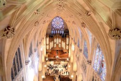 A fully restored St. Patrick’s Cathedral awaits the Pope’s arrival A fully restored St. Patrick’s Cathedral awaits the Pope’s arrival
