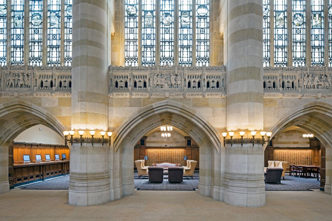 Nave restored at Yale&rsquo;s Sterling Memorial Library