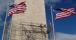 Washington Monument restored after rare East Coast earthquake Washington Monument restored after rare East Coast earthquake