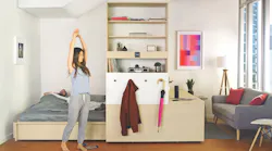 Robotic interiors: How to make a studio apartment feel as big as a one-bedroom unit