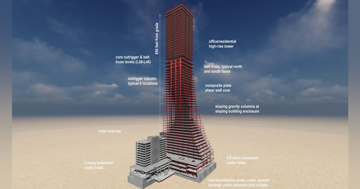 Structural engineer speeds skyscraper construction with novel building core design | Building Design+Construction Structural engineer speeds skyscraper construction with novel building core design | Building Design+Construction