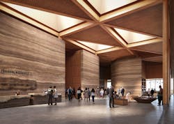 TRPL lobby Snohetta/Plomb TRPL lobby Snohetta/Plomb