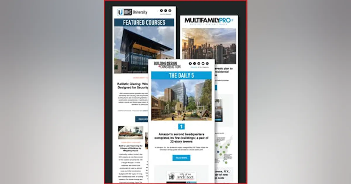 Newsletter Building Newsletters | Building Design+Construction