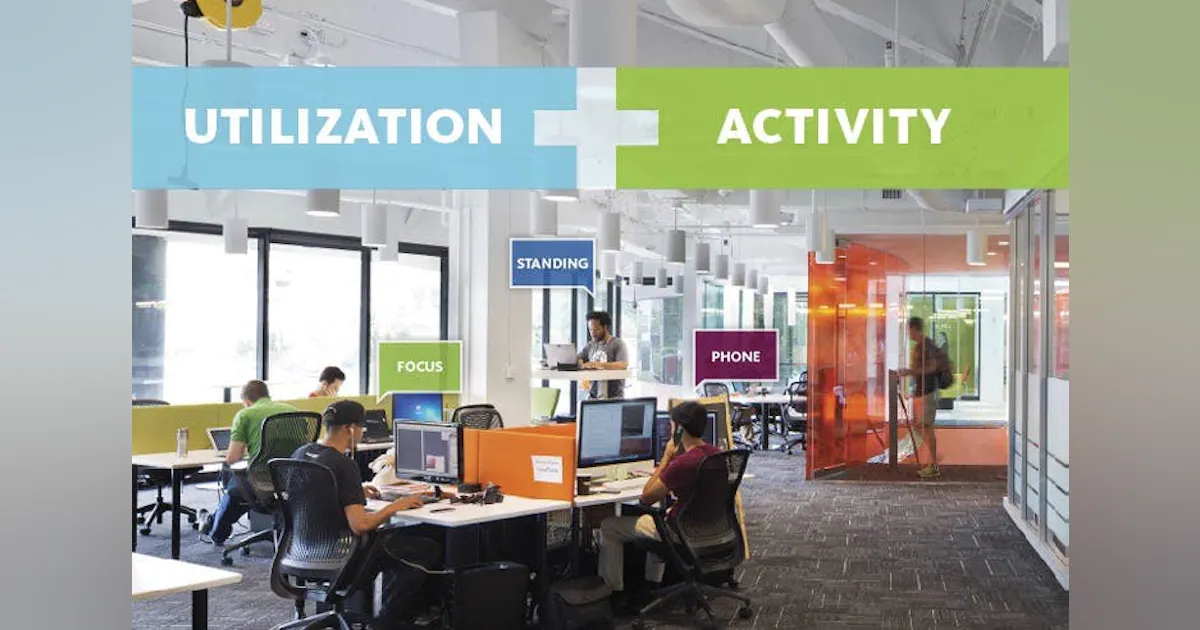 Capturing utilization and activity data in the workplace | Building ...