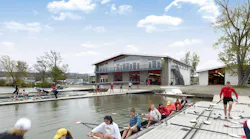 Cornell University rowing has been transformed into a waterfront campus destination. Photo courtesy HGA