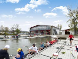 Cornell University rowing has been transformed into a waterfront campus destination. Photo courtesy HGA Cornell University rowing has been transformed into a waterfront campus destination. Photo courtesy HGA