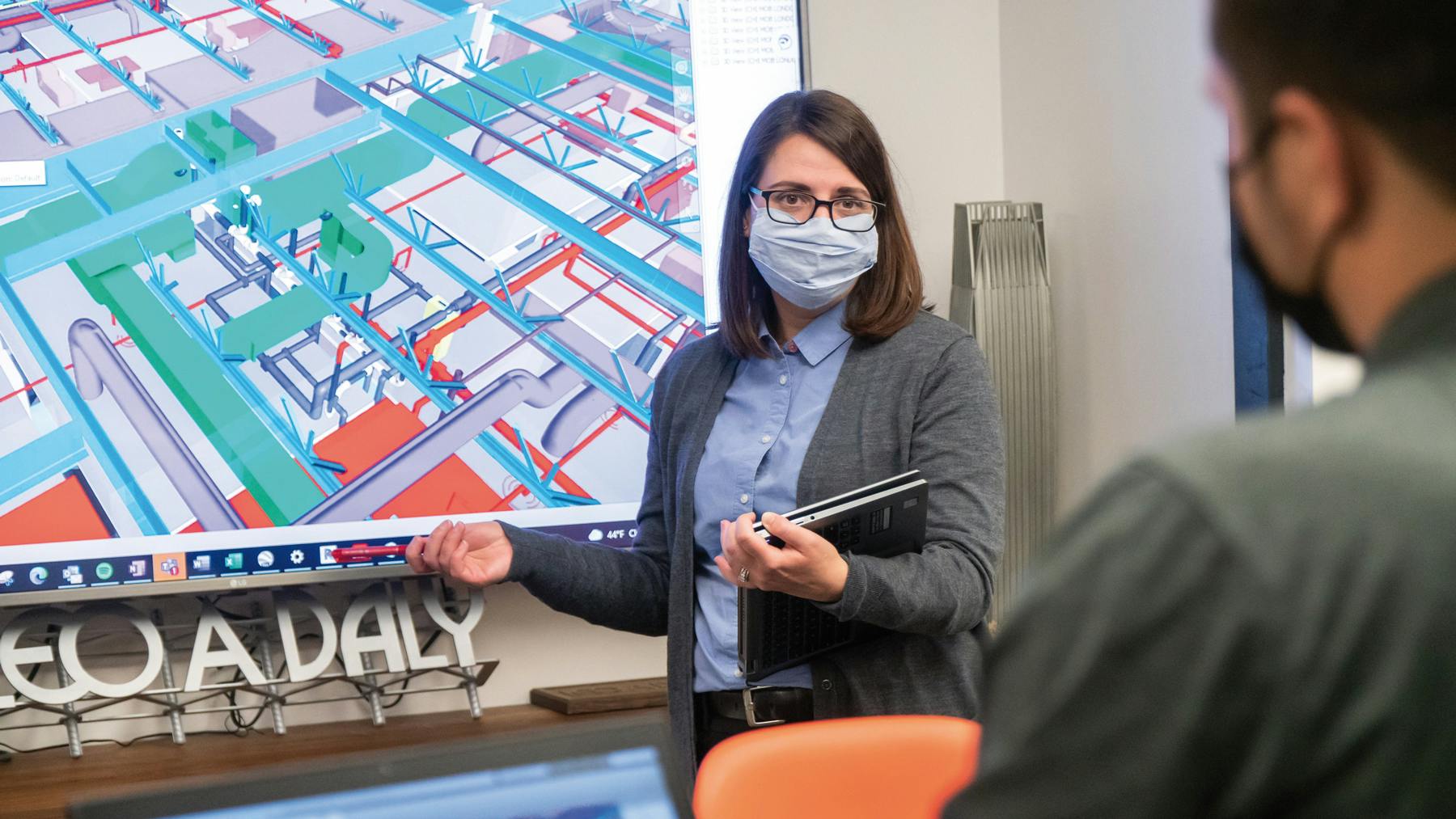 Pictured: LEO A DALY's National Director of Engineering, Kim Cowman. Photo: LEO A DALY